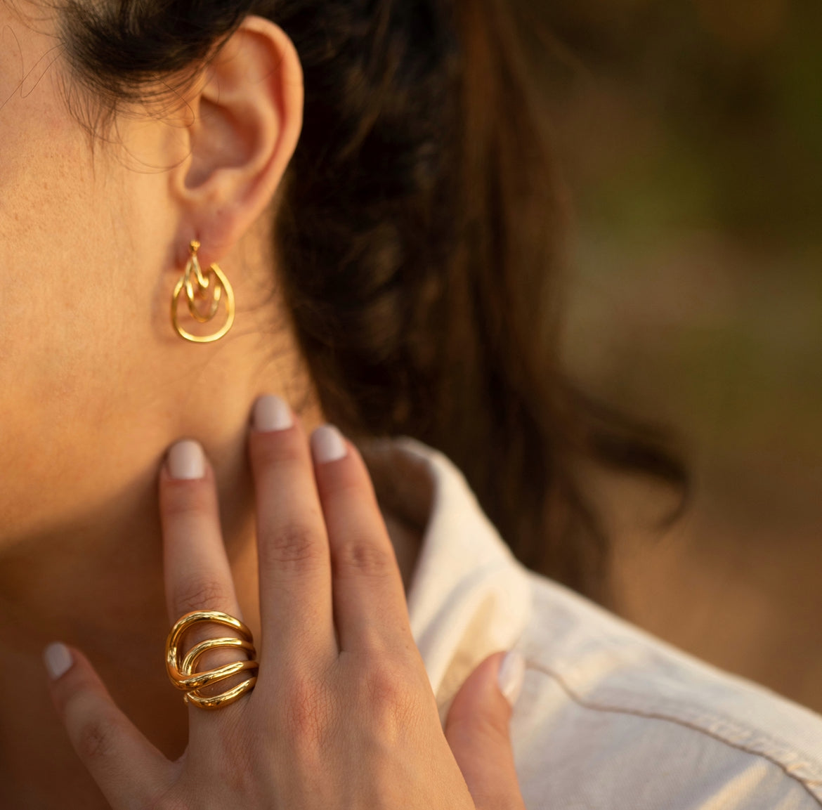 Chunky Open ring