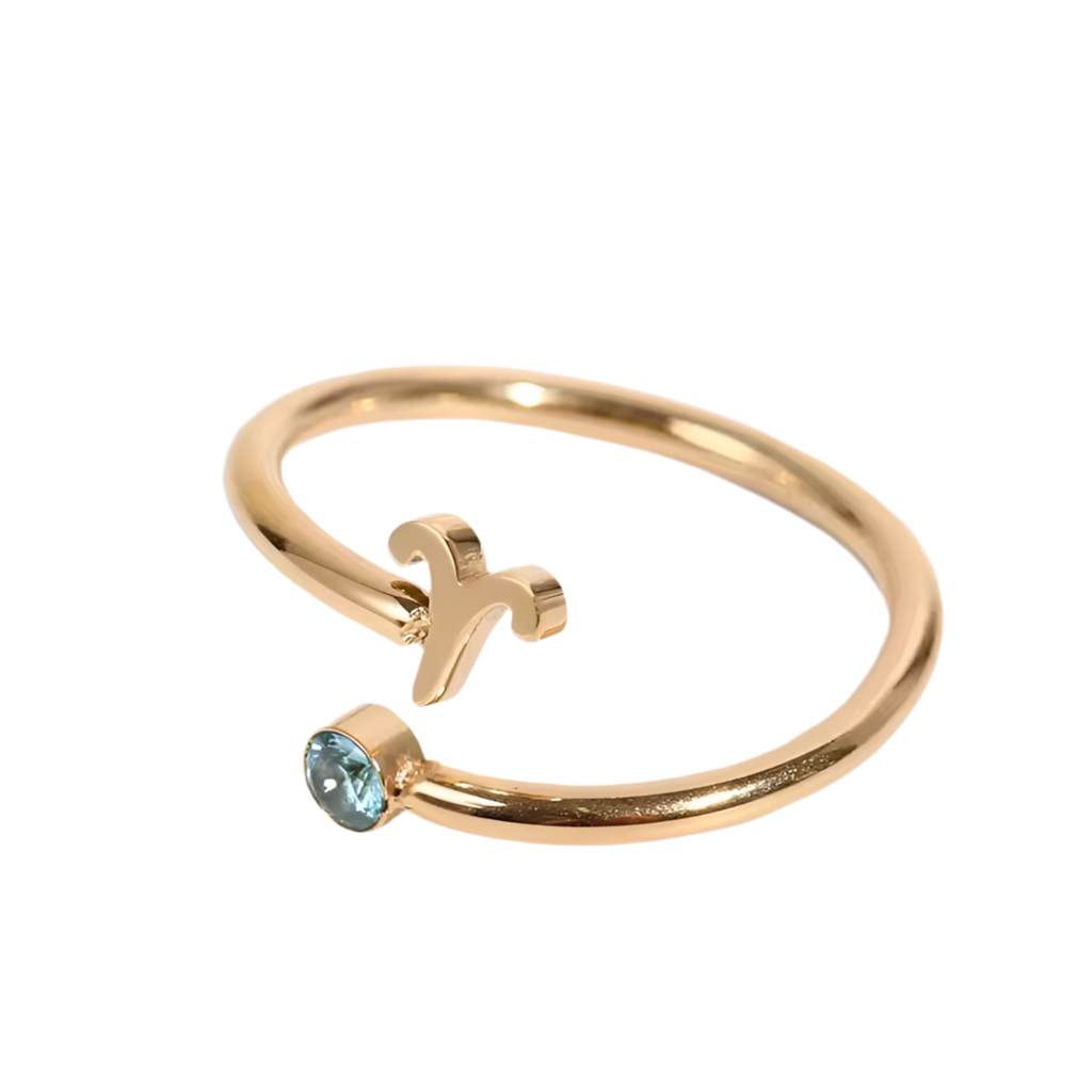 Aries Celestial Flame Ring