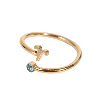 Aries Celestial Flame Ring