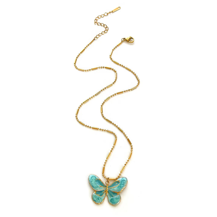 Azure Wings Necklace