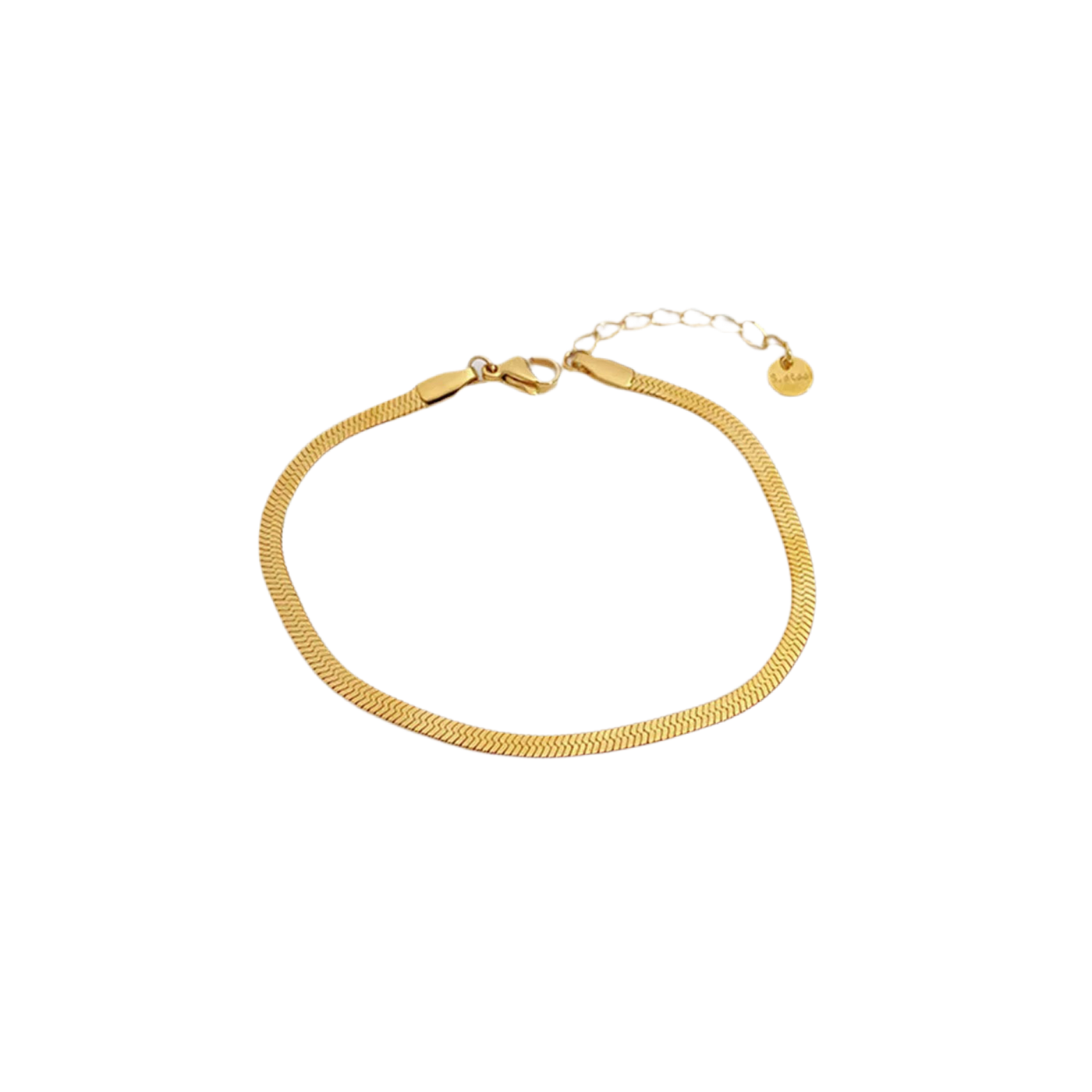 Flat Snake Chain Bracelet