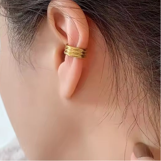 Triple Hoop Ear Cuffs