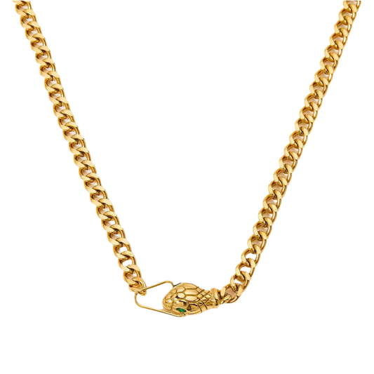 Emerald Charm Necklace