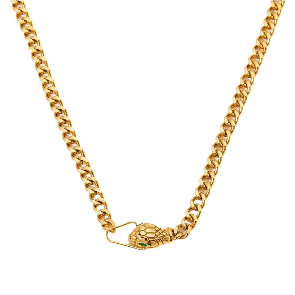 Emerald Charm Necklace