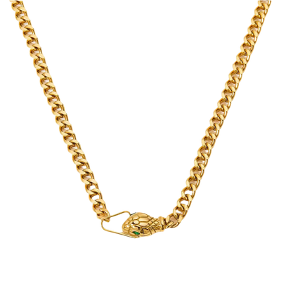Emerald Charm Necklace
