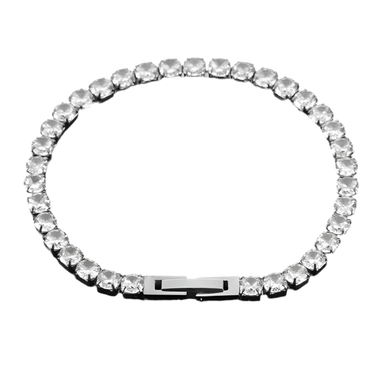 White Tennis Bracelet