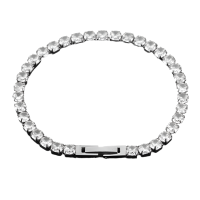 White Tennis Bracelet