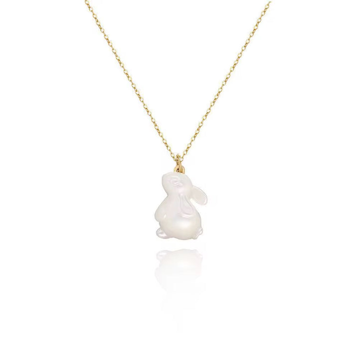 Pearl Bunny Necklace