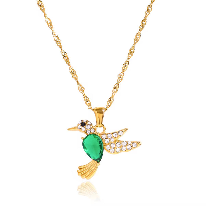 Emerald Codirosso Necklace