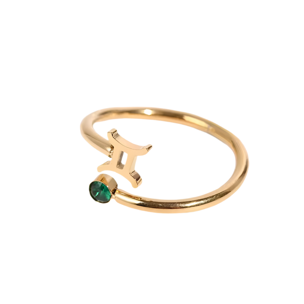 Gemini Twin Aura Ring