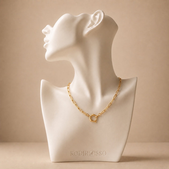 Golden Link Necklace
