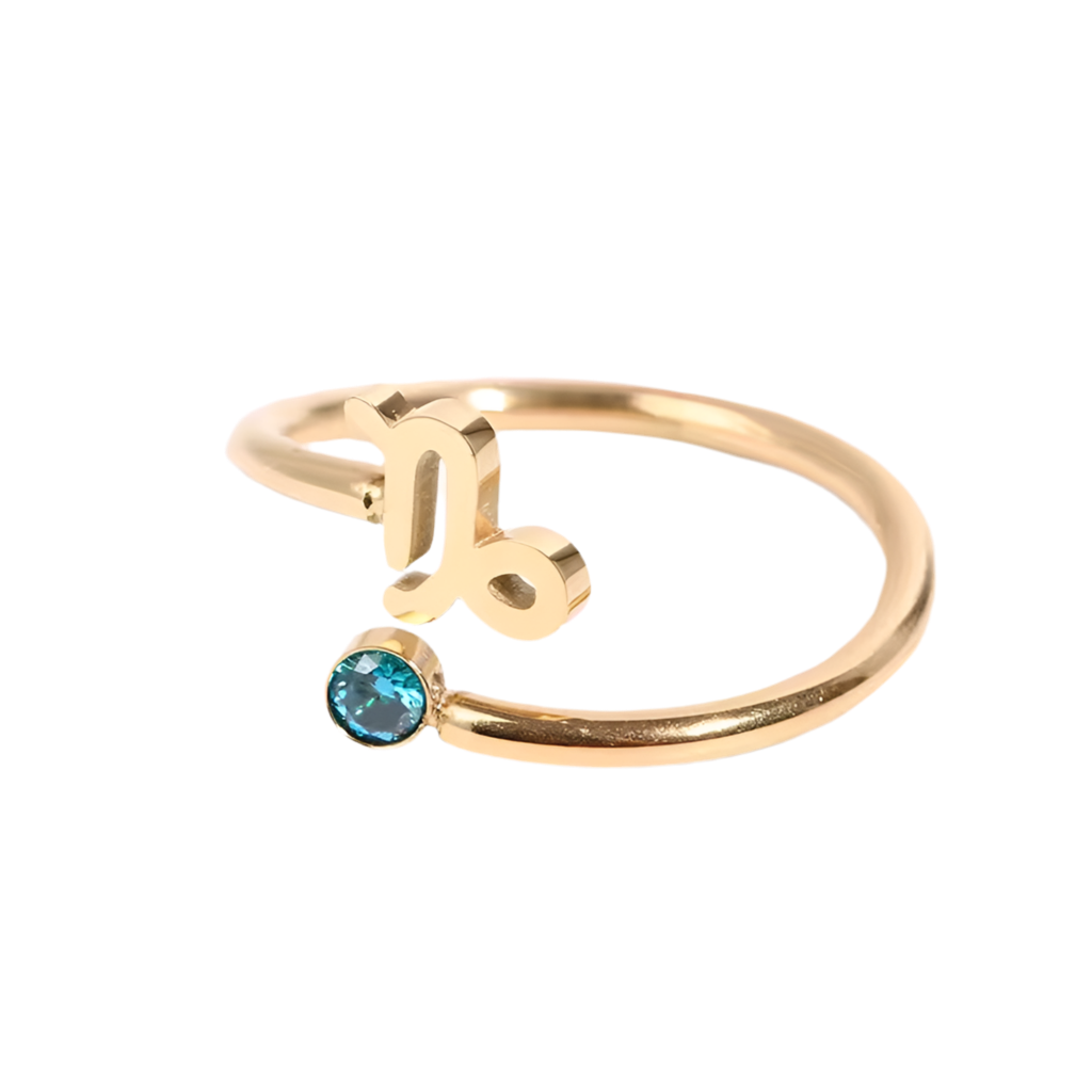 Capricorn Mountain Crown Ring