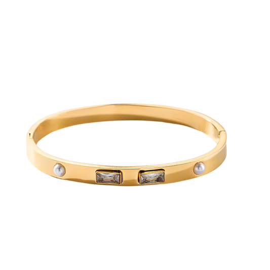 Zircon Stoned Bangle