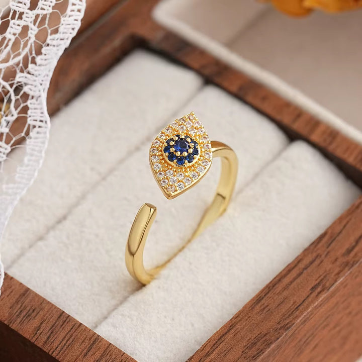 Aurelia Rotating Eye Ring