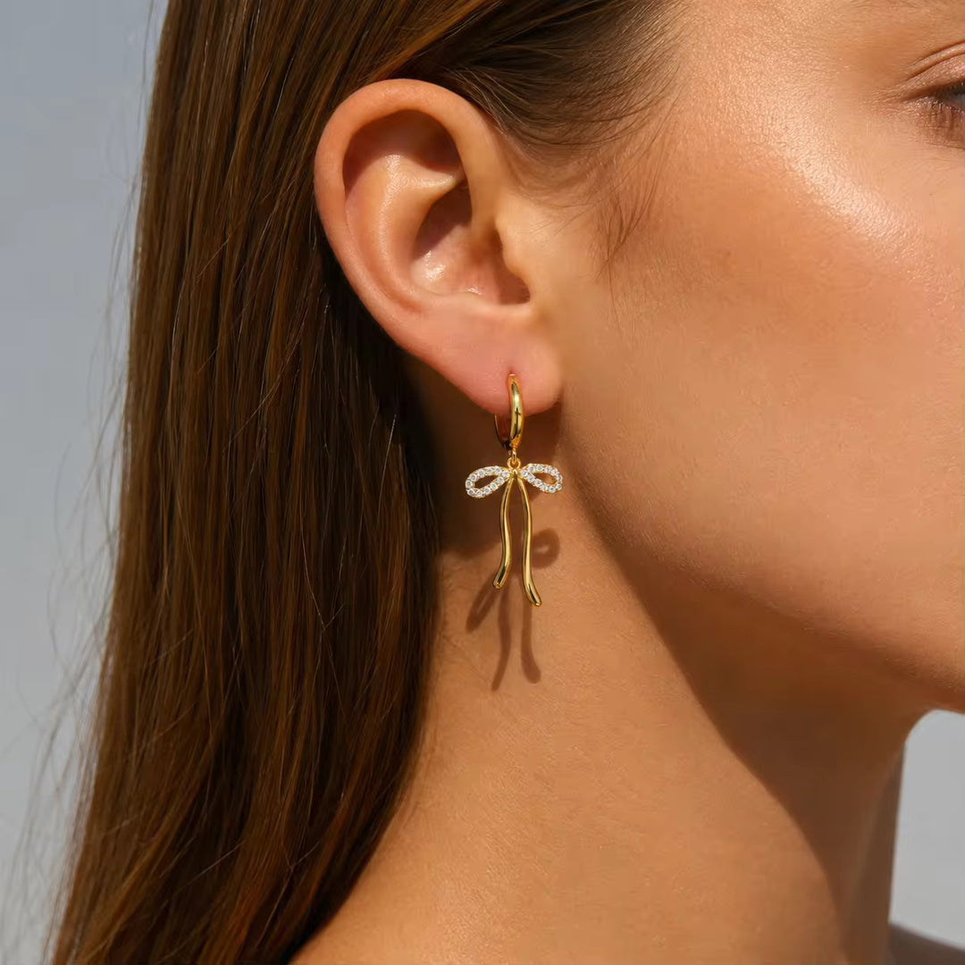 Celeste Bow Earrings