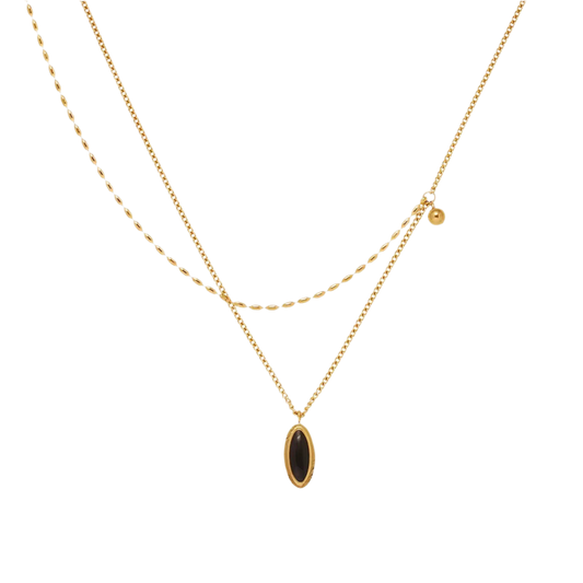 Noir Éclipse Necklace
