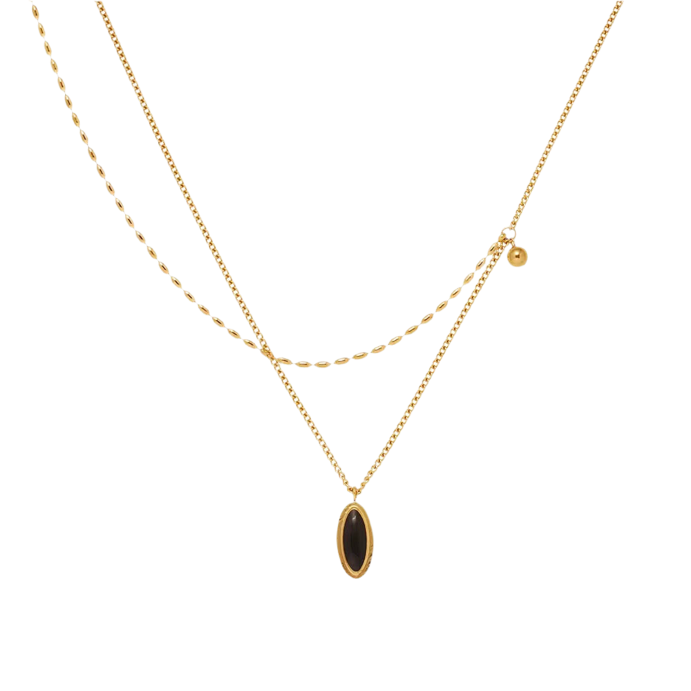 Noir Éclipse Necklace
