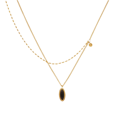 Noir Éclipse Necklace