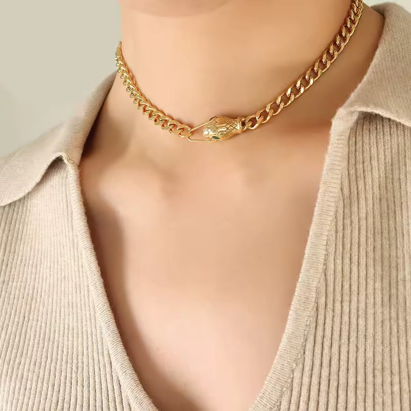 Emerald Charm Necklace