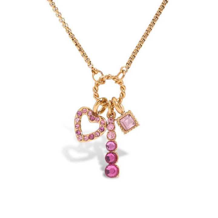 Rosé Charm Necklace