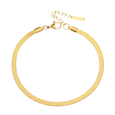 Snake chain anklet