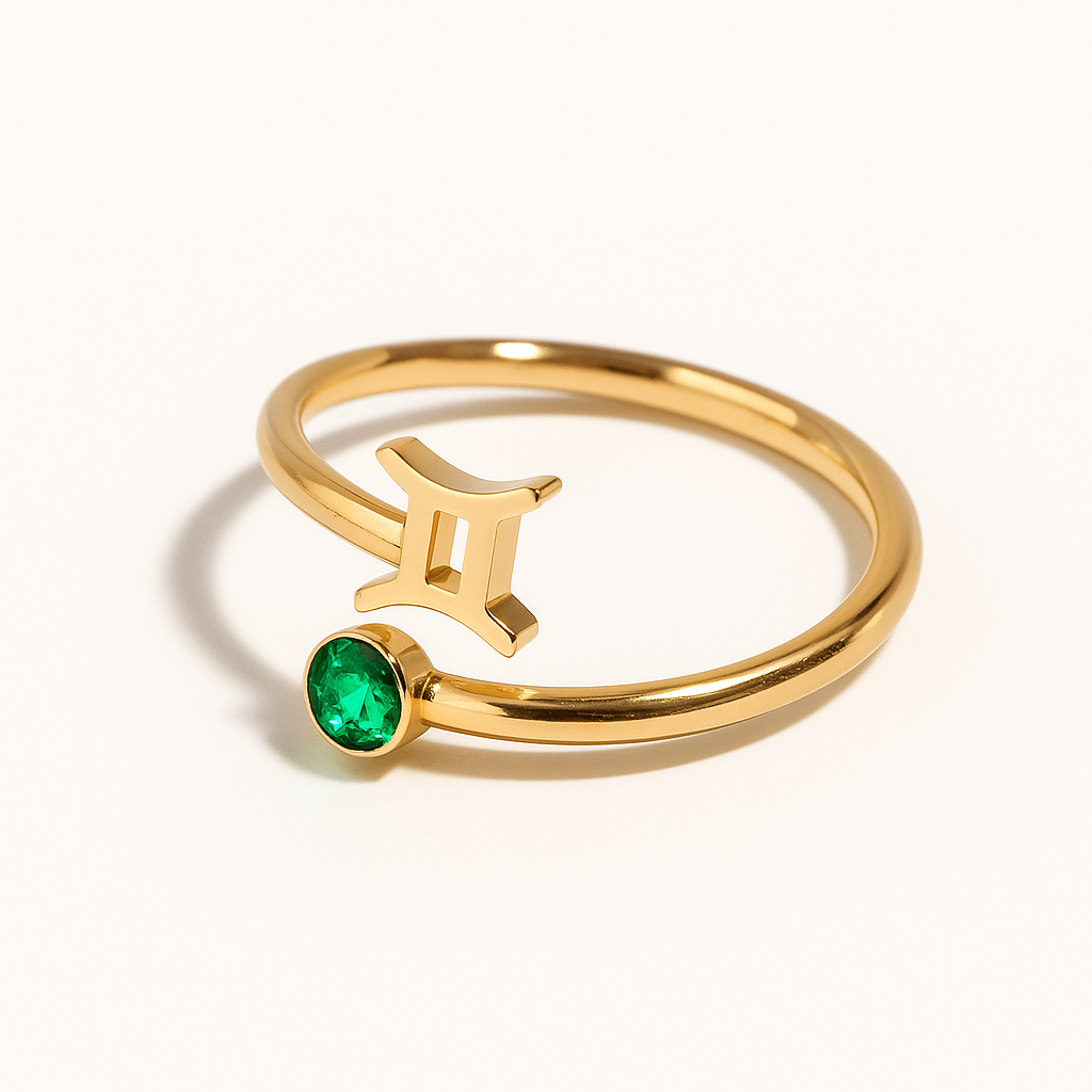 Gemini Twin Aura Ring