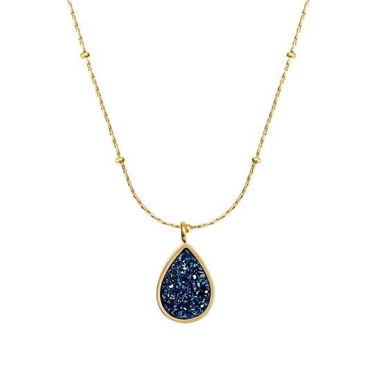 Sapphire Rain Necklace
