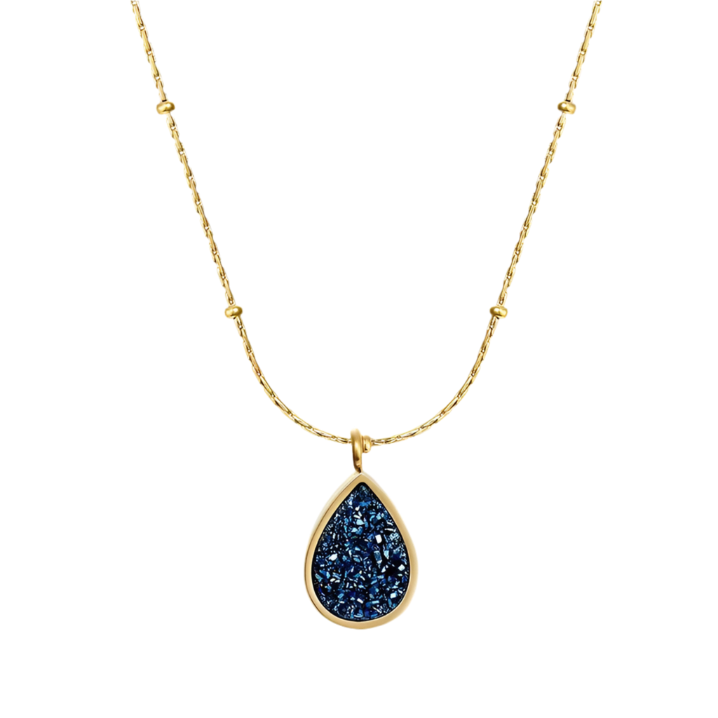 Sapphire Rain Necklace