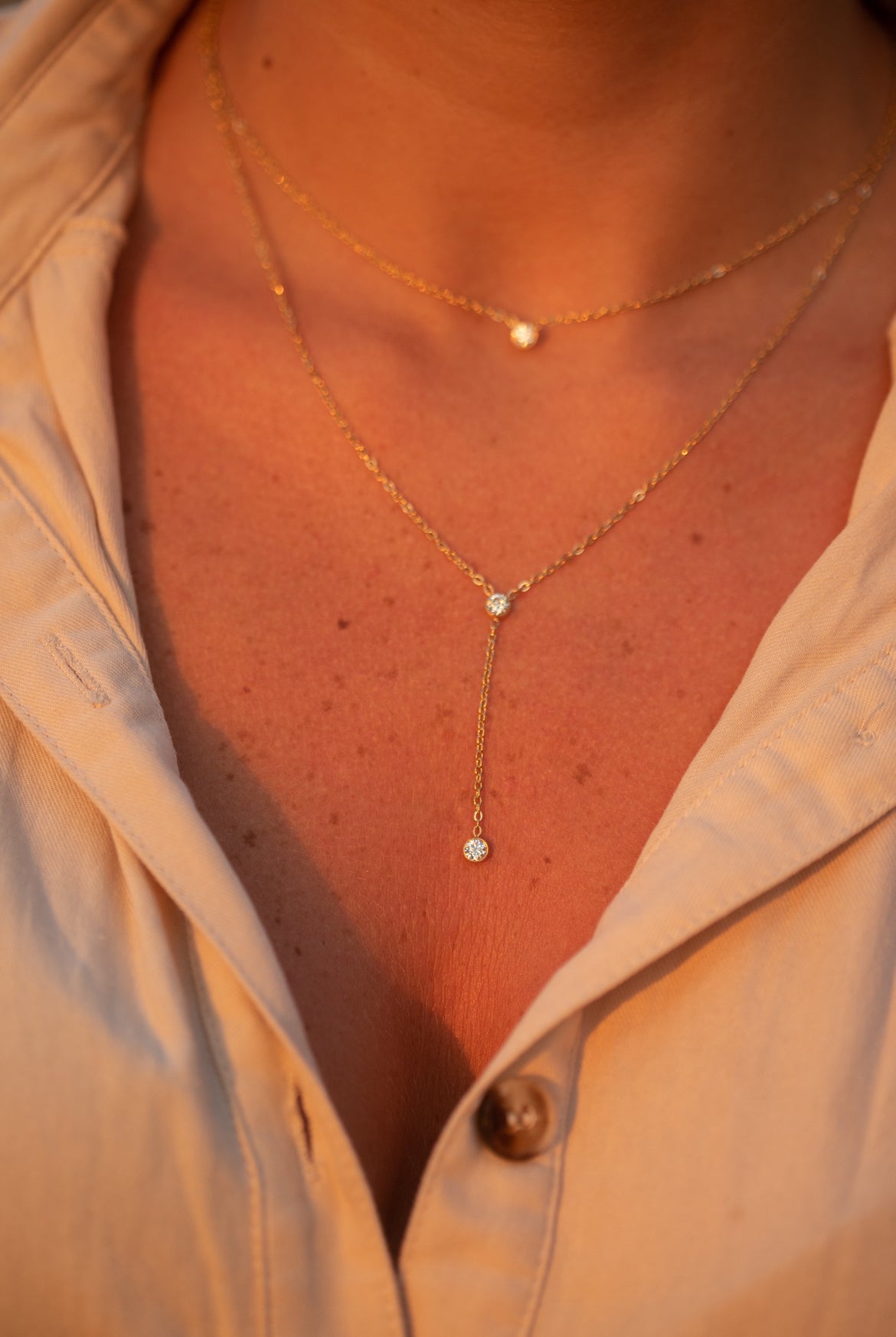 Trio Lumière Necklace