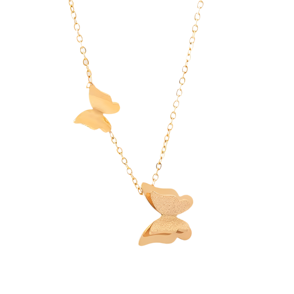 Velour Wings Necklace