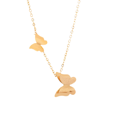 Velour Wings Necklace