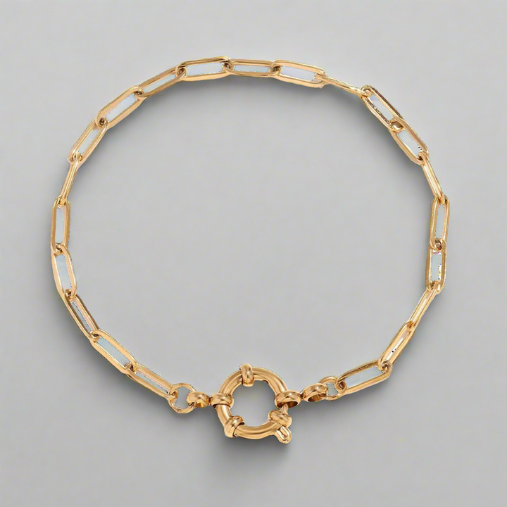 Golden Link Bracelet