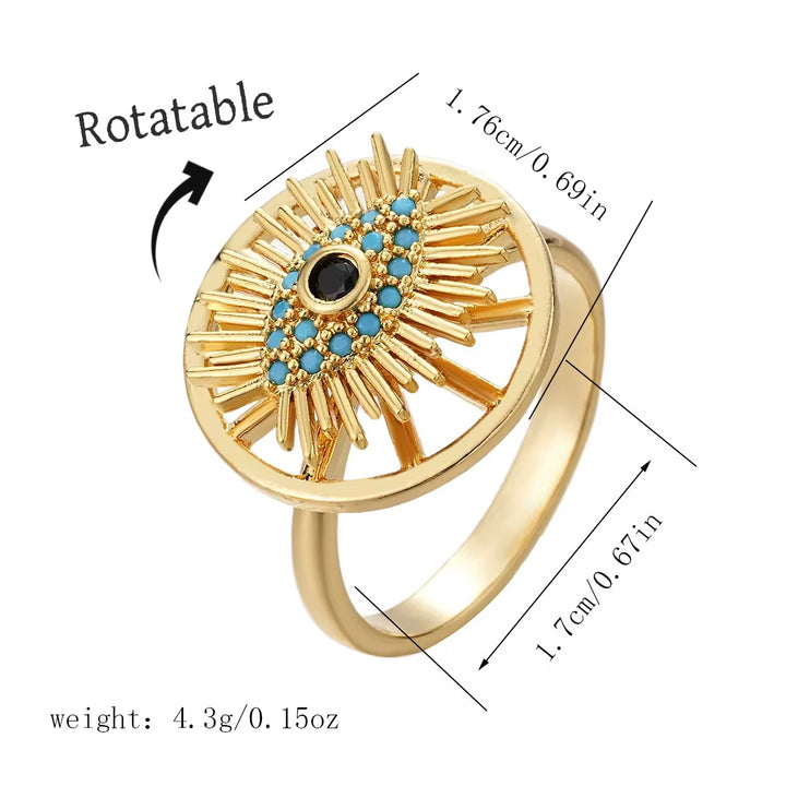 Solaris Eye Rotating Ring