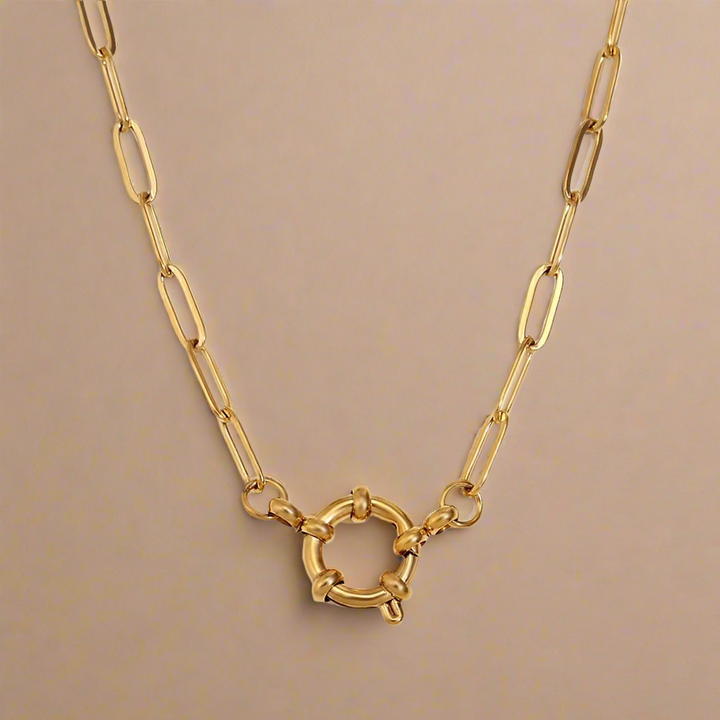 Golden Link Necklace