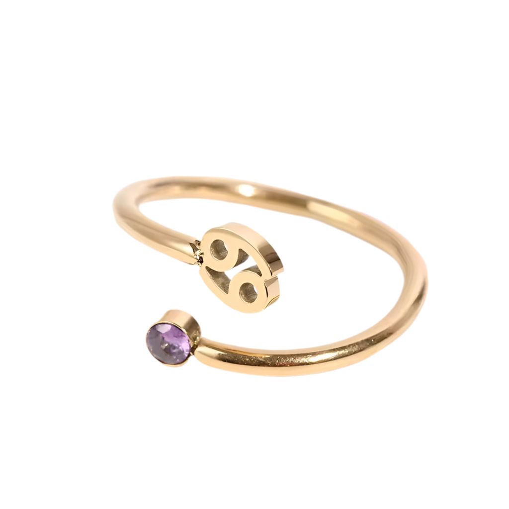 Cancer Moonlit Tide Ring