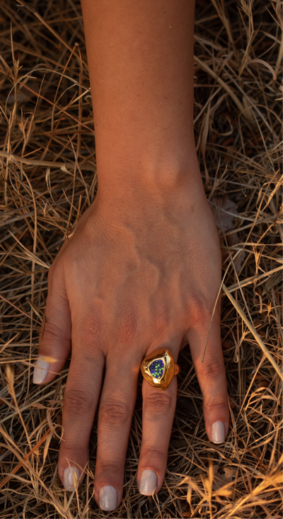 Rhinestone Ring