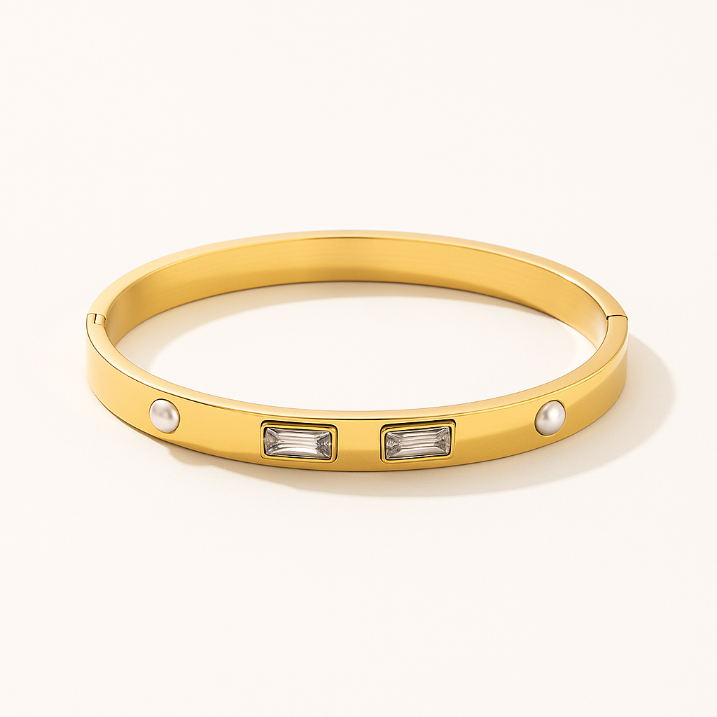 Zircon Stoned Bangle