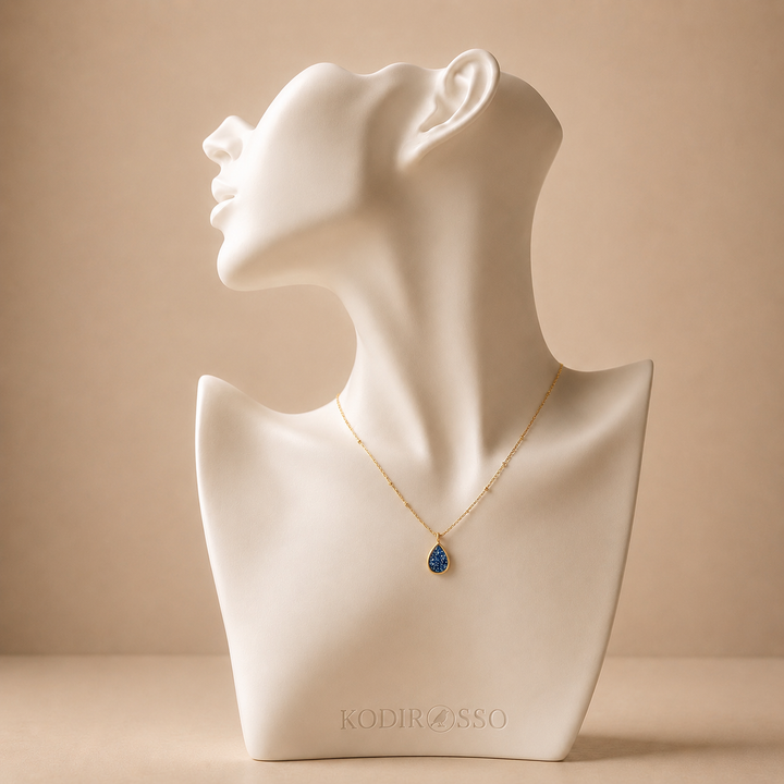 Sapphire Rain Necklace