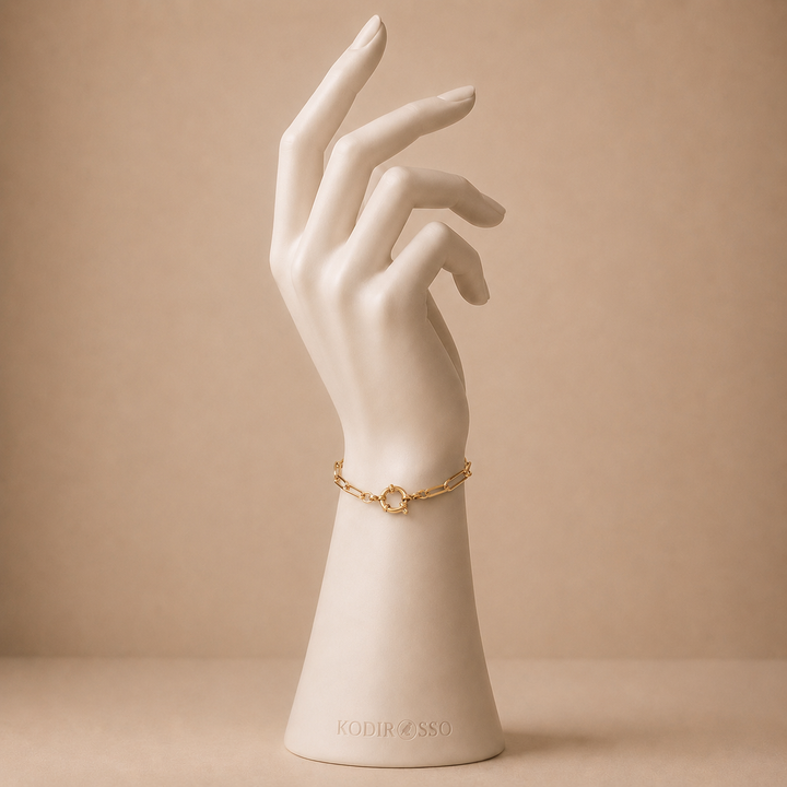 Golden Link Bracelet