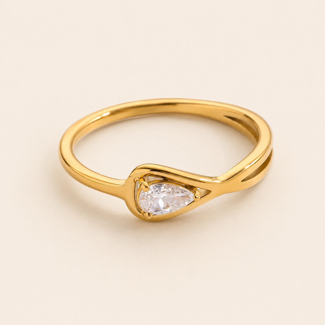 Luna Drop Ring